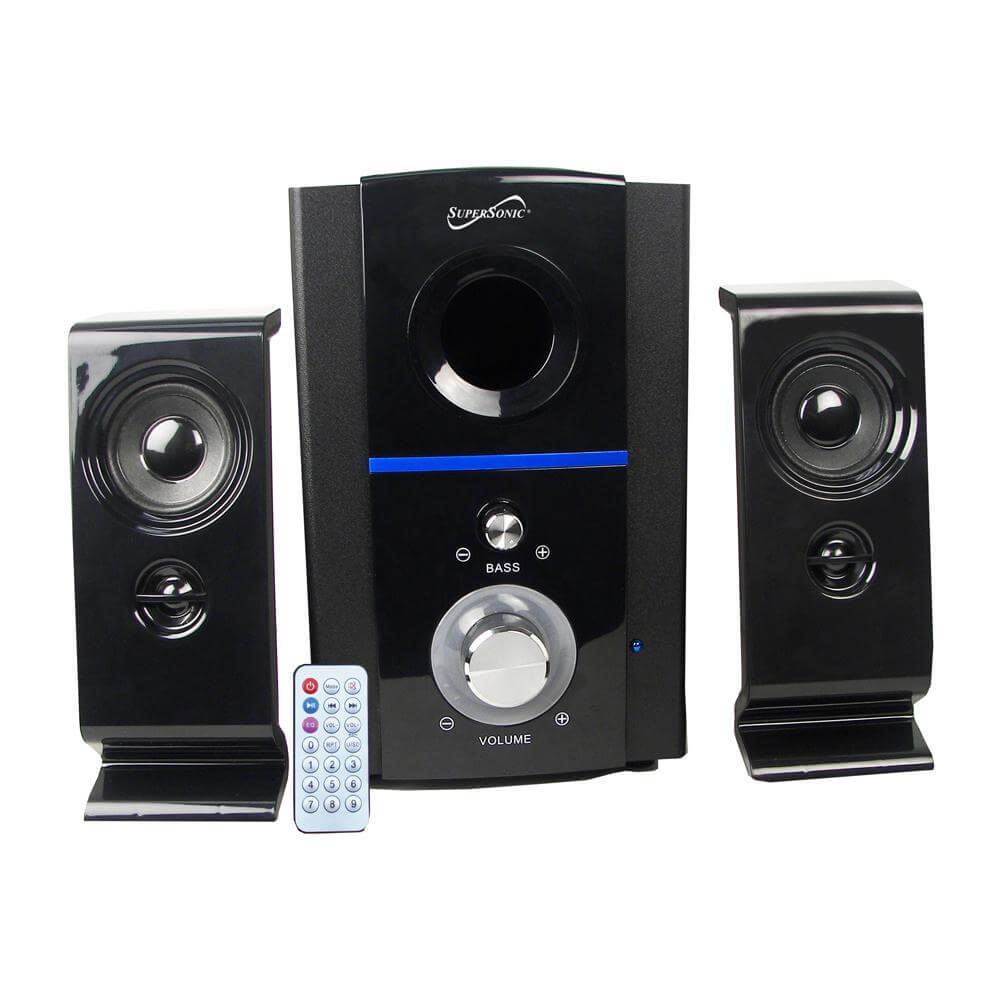 Supersonic Bluetooth Multimedia Speaker System - Powerful Sound and Easy Connectivity