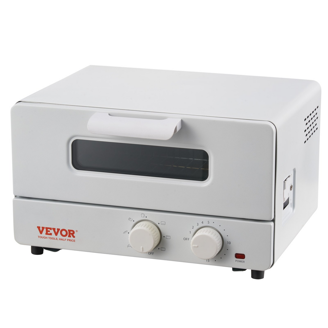 VEVOR Steam Oven Toaster, 12L Countertop Convection Oven, 1300W 5 In 1 - Buy Online