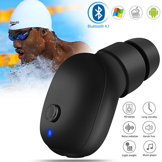 Solo Aqua Tunes A Bluetooth Waterproof Headphone - Enjoy Music in Water and on Land