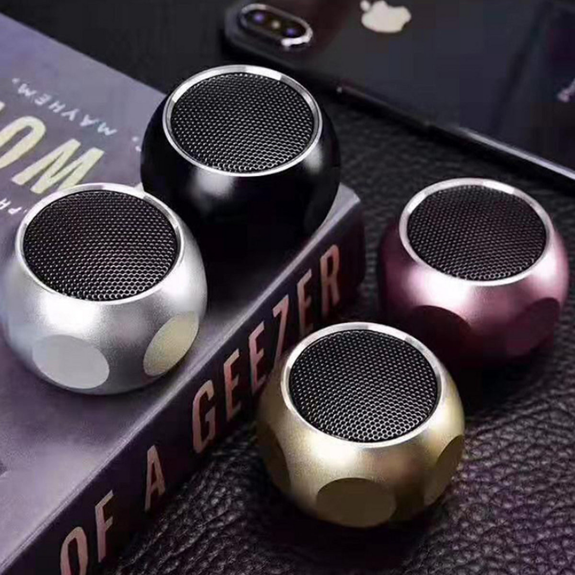 Big Sound Mini Speakers In 5 Colors - Portable Bluetooth Speakers with Clear Sound