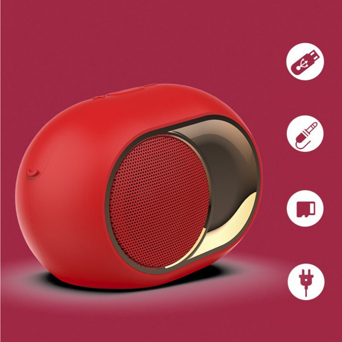 Olden Golden Bluetooth Speaker - Vintage European-Style with Super Sound