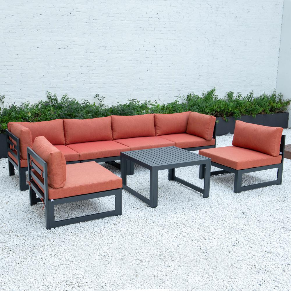 Chelsea 7-Piece Patio Sectional - Modern Design, Unwavering Durability, and Uncompromising Comfort