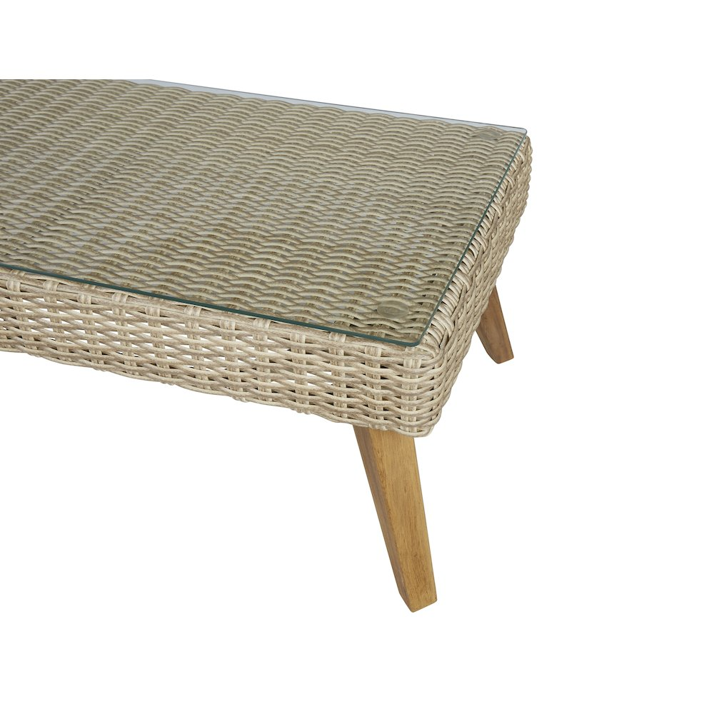 Outdoor Seating Set - Relax in Style with this Transitional Woven Outdoor Group