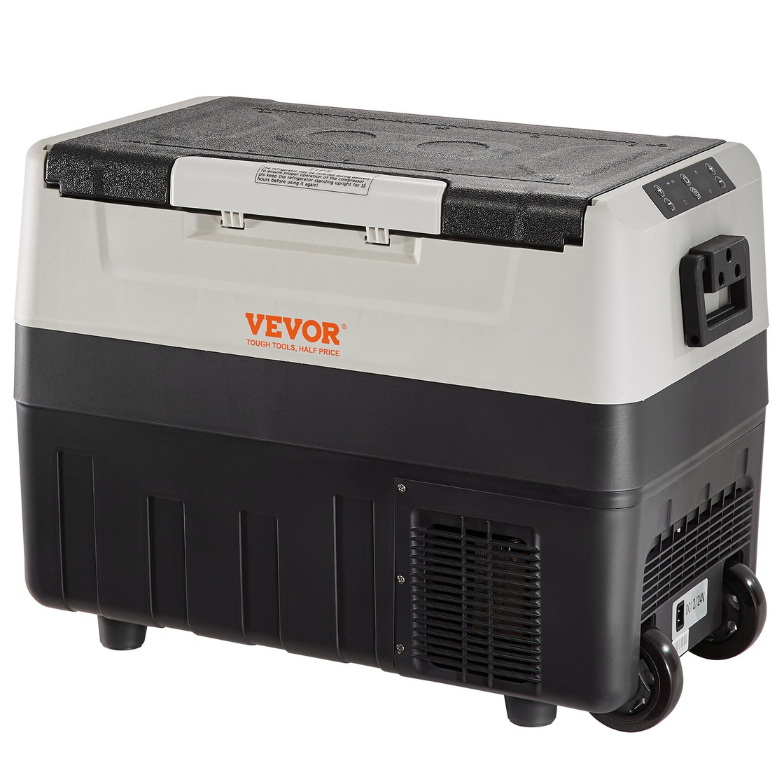 VEVOR Car Refrigerator Fridge - Dual Zone Portable Freezer for Outdoor, Camping, Travel, RV