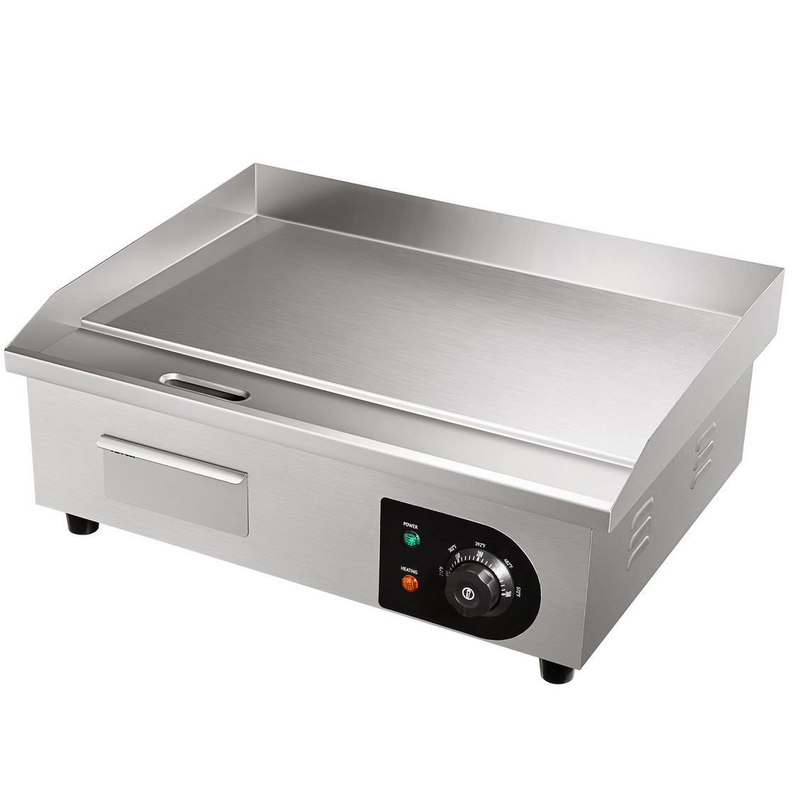 VEVOR Commercial Electric Griddle, 21" | 1600W Countertop Flat Top Grill