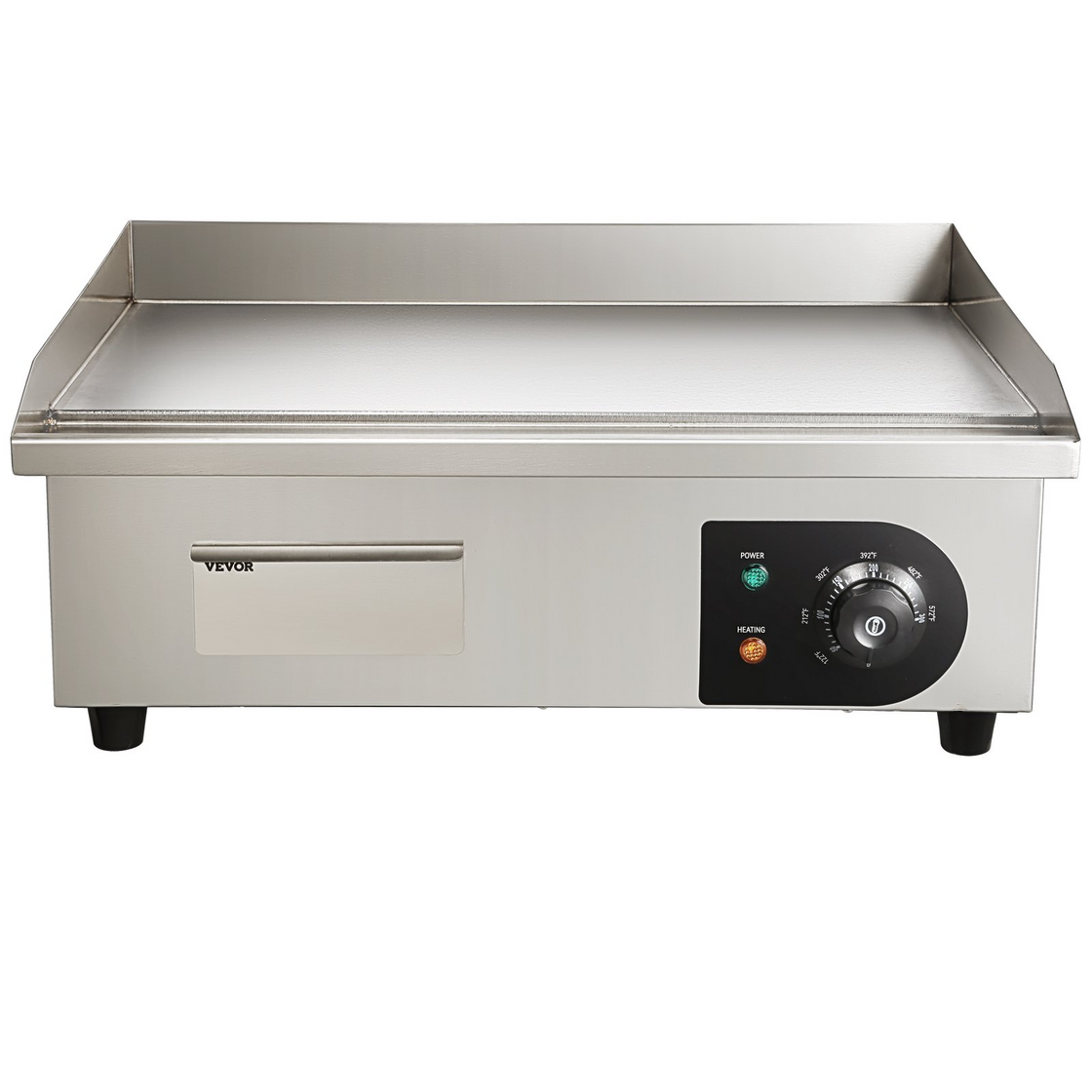 VEVOR Commercial Electric Griddle, 21" | 1600W Countertop Flat Top Grill