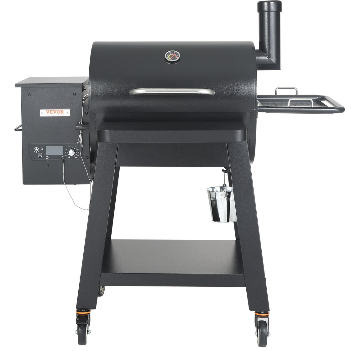 VEVOR 53" Heavy Duty Charcoal Grill BBQ Portable Grill with Cart Outdoor Cooking