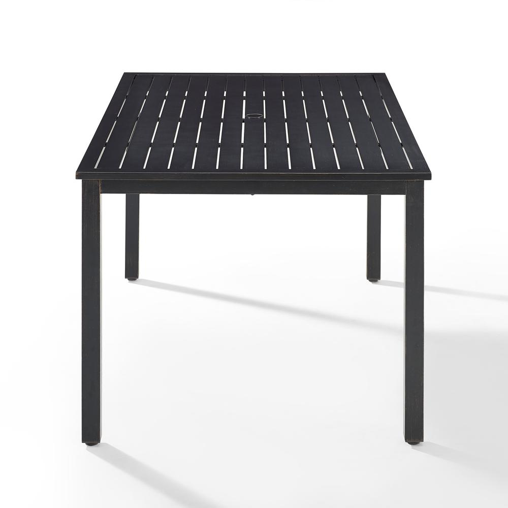 Kaplan Outdoor Metal Dining Table - Oil Rubbed Bronze | Elegant and Sturdy Design