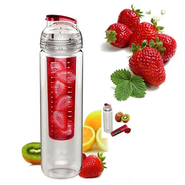 Fruitcola Dome Fruit Infuser Water Bottle - Hydrate in Style!