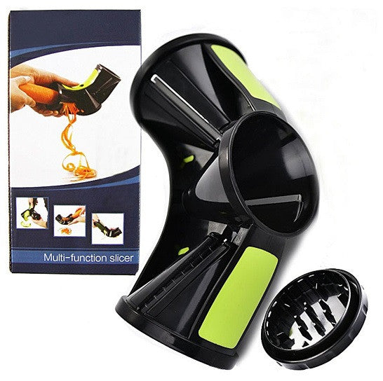 Spiralizer The 3 In 1 Tube Style Grater - Create Healthy Veggie Noodles and More!