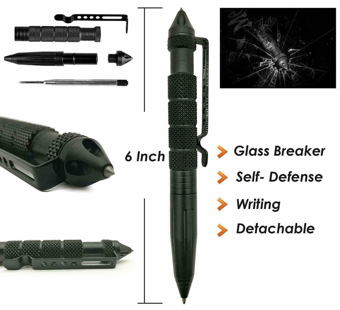 14 in 1 Outdoor Emergency Survival And Safety Gear Kit Camping Tactical Tools SOS EDC Case
